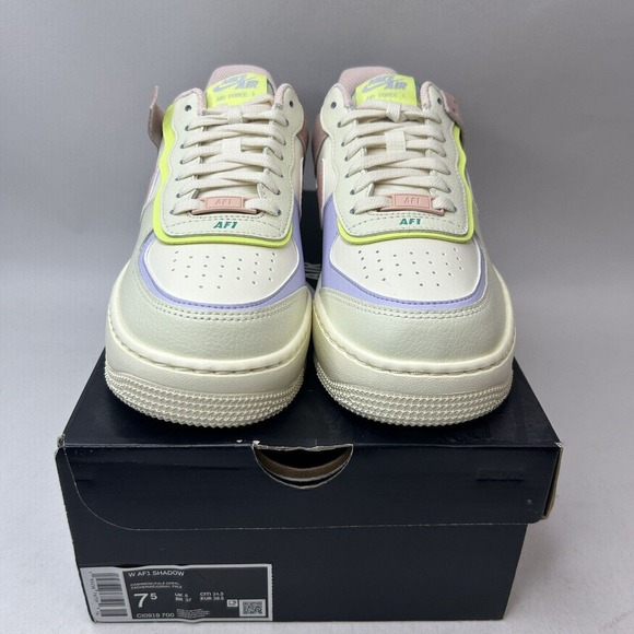 Nike Shoes Air Force 1 Low Shadow “Cashmere/Easter” 2024 - Picture 2 of 5